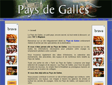 Tablet Screenshot of pays-de-galles.com